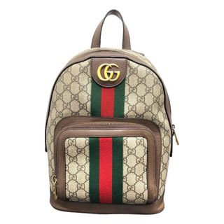 グッチ(Gucci)の　グッチ GUCCI オフィディア GGスモール バックパック 547965 ブラウン GGスプリーム レディース リュック・デイパック(リュック/バックパック)