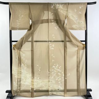 訪問着 身丈167cm 裄丈65.5cm 正絹 秀品 【中古】(着物)