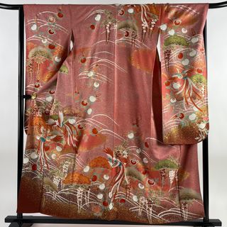 振袖 身丈157.5cm 裄丈67cm 正絹 美品 名品 【中古】(着物)