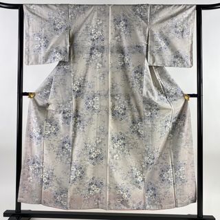 大島紬 身丈154cm 裄丈63cm 正絹 名品 【中古】(着物)