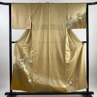 訪問着 身丈155cm 裄丈63cm 正絹 秀品 【中古】(着物)