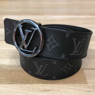 LOUIS VUITTON - 新品同様 ルイヴィトン エクリプス サンチュール LVサークル メンズ ベルト