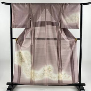 訪問着 身丈159cm 裄丈64cm 正絹 秀品 【中古】(着物)