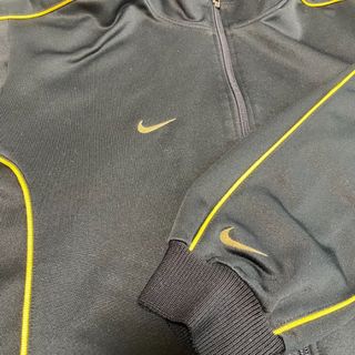 オーバーサイズ　ユニセックス　NIKE　黒　ジャージ　ライン　部活　XL　BIG(ジャージ)