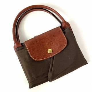 ロンシャン(LONGCHAMP)のLONGCHAMP ロンシャン　ハンドバッグ 2way バッグ　ブラウン(ハンドバッグ)