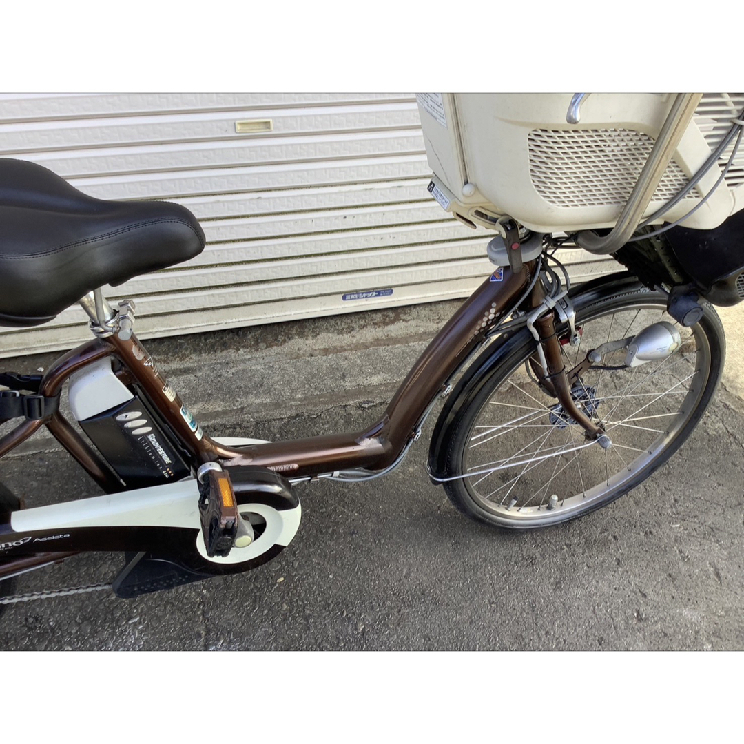 BRIDGESTONE(ブリヂストン)のブリヂストン新機種電動アシスト自転車angeino22インチブラウンアルミボディ スポーツ/アウトドアの自転車(自転車本体)の商品写真