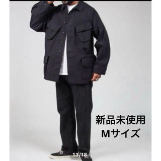 OVY Jungle Fatigue Duck Jacket ブラック　M(ミリタリージャケット)