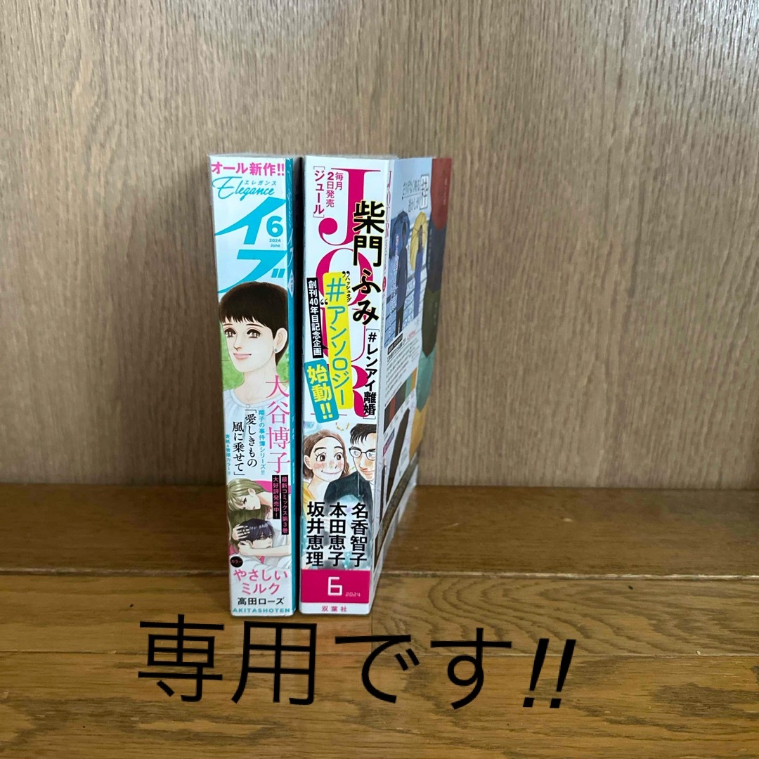 エレガンスイブ＆JOUR6月号　2冊セット　専用です‼︎ エンタメ/ホビーの漫画(女性漫画)の商品写真