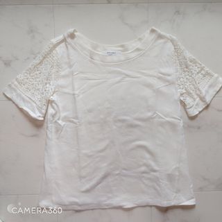 マウジー(moussy)のmoussy袖レーストップス(Tシャツ(半袖/袖なし))