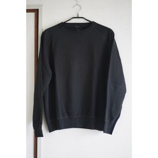 24SS COMOLI 製品染 裏毛 クルーネック size2