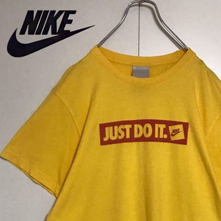 ナイキ(NIKE)の【ビタミンカラー】ナイキ　センターロゴ入りTシャツ　イエロー　A1110(Tシャツ/カットソー(半袖/袖なし))