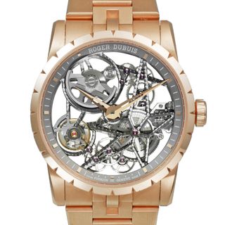 ロジェデュブイ(ROGER DUBUIS)のエクスカリバー オートマティックスケルトン Ref.RDDBEX0788 中古品 メンズ 腕時計(腕時計(アナログ))