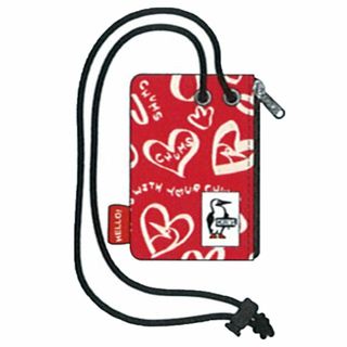 【色:Heart】[チャムス] Coin Rope Key Case Sweat(その他)