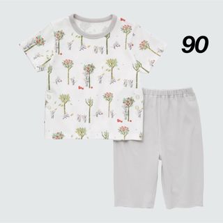 ユニクロ(UNIQLO)の【 新品未開封 】 ユニクロ 半袖 パジャマ レオレオニ フレデリック 90(パジャマ)