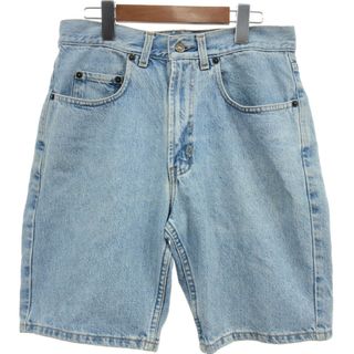 GAP - 90年代 GAP ギャップ デニム ショートパンツ ライトブルー (メンズ W32) 中古 古着 Q5705