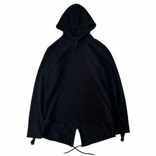 HELMUT LANG - 00s HELMUT LANG strap Fishtail hoodie