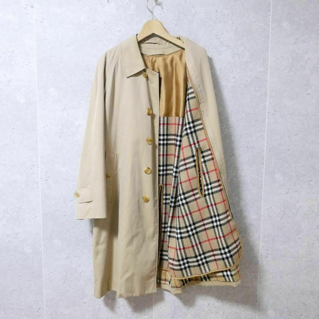 美品 BURBERRYS 2WAY ライナー ロング丈 ステンカラーコート 美品 BURBERRYS 2WAY ライナー ロング丈 ステンカラーコート