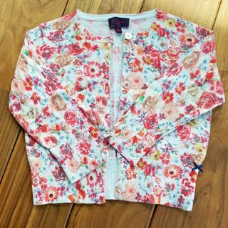 ポールスミス(Paul Smith)のポールスミス こども服 ベビー カーディガン 花柄 18M 約80cm(カーディガン/ボレロ)