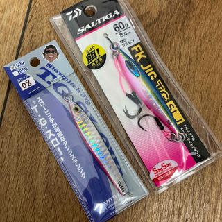 ダイワ(DAIWA)のダイワ　FKジグTG SLJ 60g スミス TGスロー　50g ブルピンセット(ルアー用品)