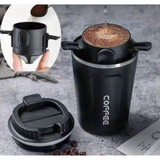 【新品】ステンレス製のコーヒードリッパー ペーパーレス コーヒーフィルター(調理器具)