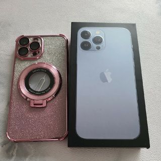 アイフォーン(iPhone)の極美品　iPhone 13 Pro Max 大容量512　ケースおまけ付き！(スマートフォン本体)