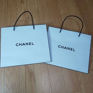 シャネル(CHANEL)のCHANEL ショッパー 紙袋 ２枚セット(ショップ袋)