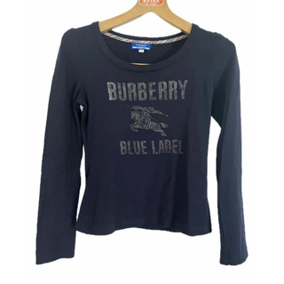 バーバリーブルーレーベル(BURBERRY BLUE LABEL)のバーバリーブルーレーベル  長袖カットソー　Mサイズ(カットソー(長袖/七分))