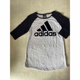 アディダス(adidas)のadidas レディースＴシャツ(Tシャツ(半袖/袖なし))