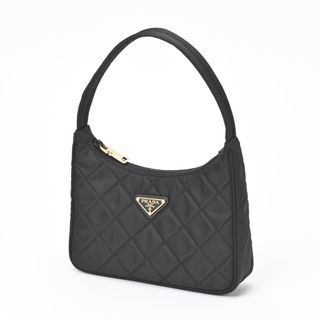 プラダ / PRADA　キルティング ショルダーバッグ　1NE051　ナイロン　ブラック　【中古】 商品番号 S-155570(ショルダーバッグ)