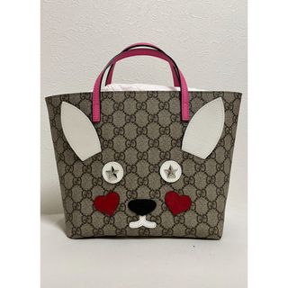 グッチ(Gucci)の【新品未使用】GUCCI グッチ　チルドレンズトート　アニマル　ラビット　GG(トートバッグ)