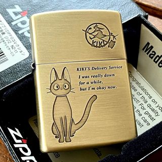 ジッポー(ZIPPO)のZippo スタジオジブリ 魔女の宅急便 ジジ 2 ジッポーライター NZ-11(タバコグッズ)