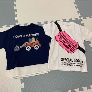 【新品】男の子　半袖Tシャツ　2枚セット(Tシャツ/カットソー)