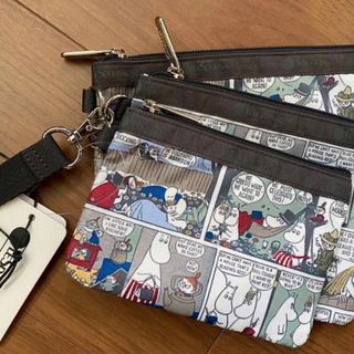 LeSportsac - [新品　レスポートサック　ムーミン　3連ポーチ　プレゼントトラベル