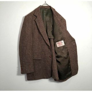 ハリスツイード(Harris Tweed)のHarris Tweed USA製　80s ツイードジャケット(テーラードジャケット)