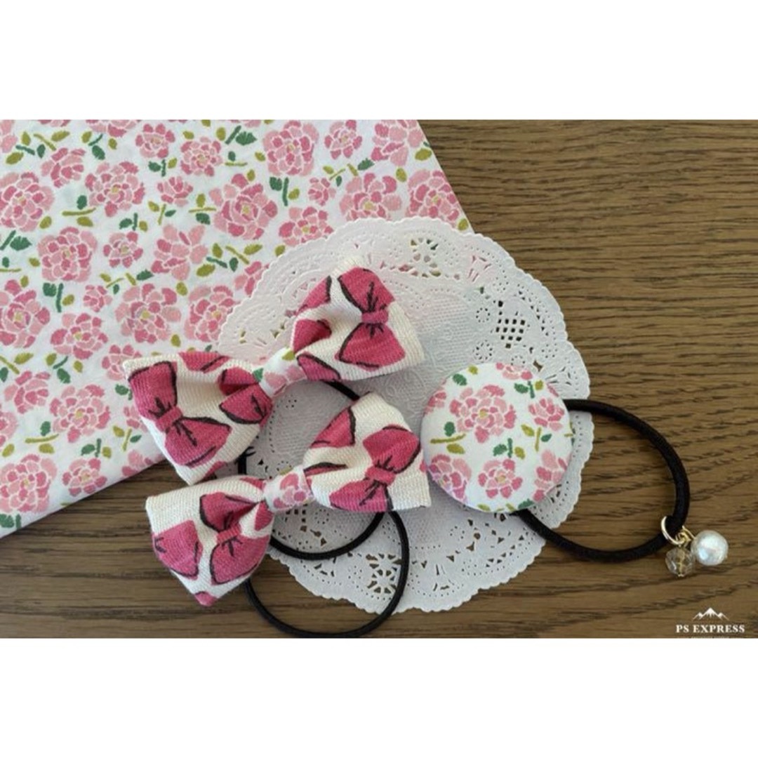 LIBERTY.(リバティ)のHappyribbons リバティ☆ Tilly オシャレセット vol.1 ハンドメイドのキッズ/ベビー(ファッション雑貨)の商品写真