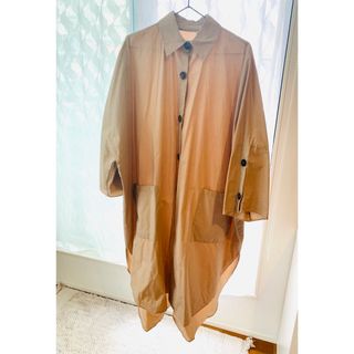 ザラ(ZARA)のZARA オーバーサイズシャツ　ブラウス　ジャケット　コート　ベージュ　茶系(シャツ/ブラウス(長袖/七分))