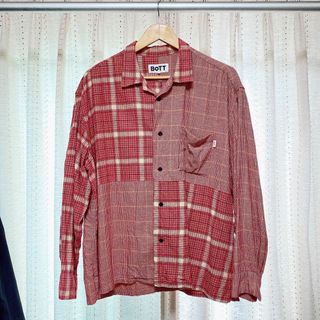 ティー(TTT_MSW)の【L】BoTT / Box Flannel Shirt / BIM KEIJU着(シャツ)