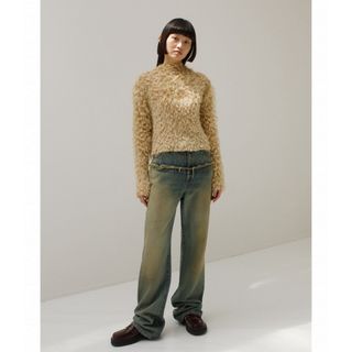 【お値下げです！】 leinwande  Pleats Shaggy Top(シャツ/ブラウス(長袖/七分))