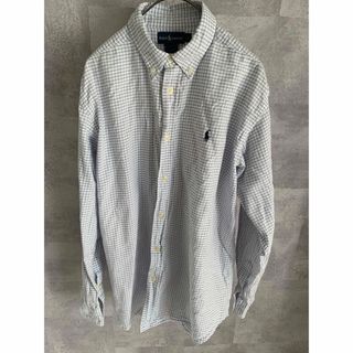 ラルフローレン(Ralph Lauren)のラルフローレン Ralph Lauren 長袖シャツ ブルーチェック　コットン(シャツ/ブラウス(長袖/七分))