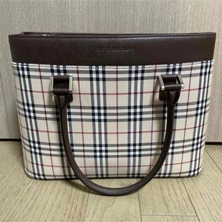 バーバリー(BURBERRY)の新品バーバリー チェック柄 ハンド トートバッグ　ヴィンテージ(トートバッグ)