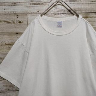 Champion - 【655】チャンピオン　T1011 ヘビーウエイトTシャツ　オフホワイトUSA製