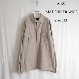 アーペーセー(A.P.C)の90s MADE IN FRANCE A.P.C. コットン シャツ トップス(シャツ)