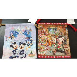 ディズニー(Disney)のディズニー巾着　２枚(その他)