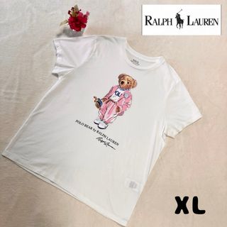 Ralph Lauren - ✨美品 ポロ ラルフローレン ピンクベアー 半袖 tシャツ XL