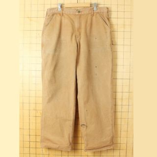 カーハート(carhartt)のcarharttカーハートダックワークペインターパンツ ブラウン W36 ss4(ペインターパンツ)