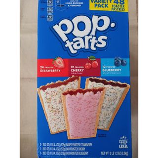 再入荷☆アメリカ人気お菓子 POPTARTSポップターツ ３種類8枚(菓子/デザート)