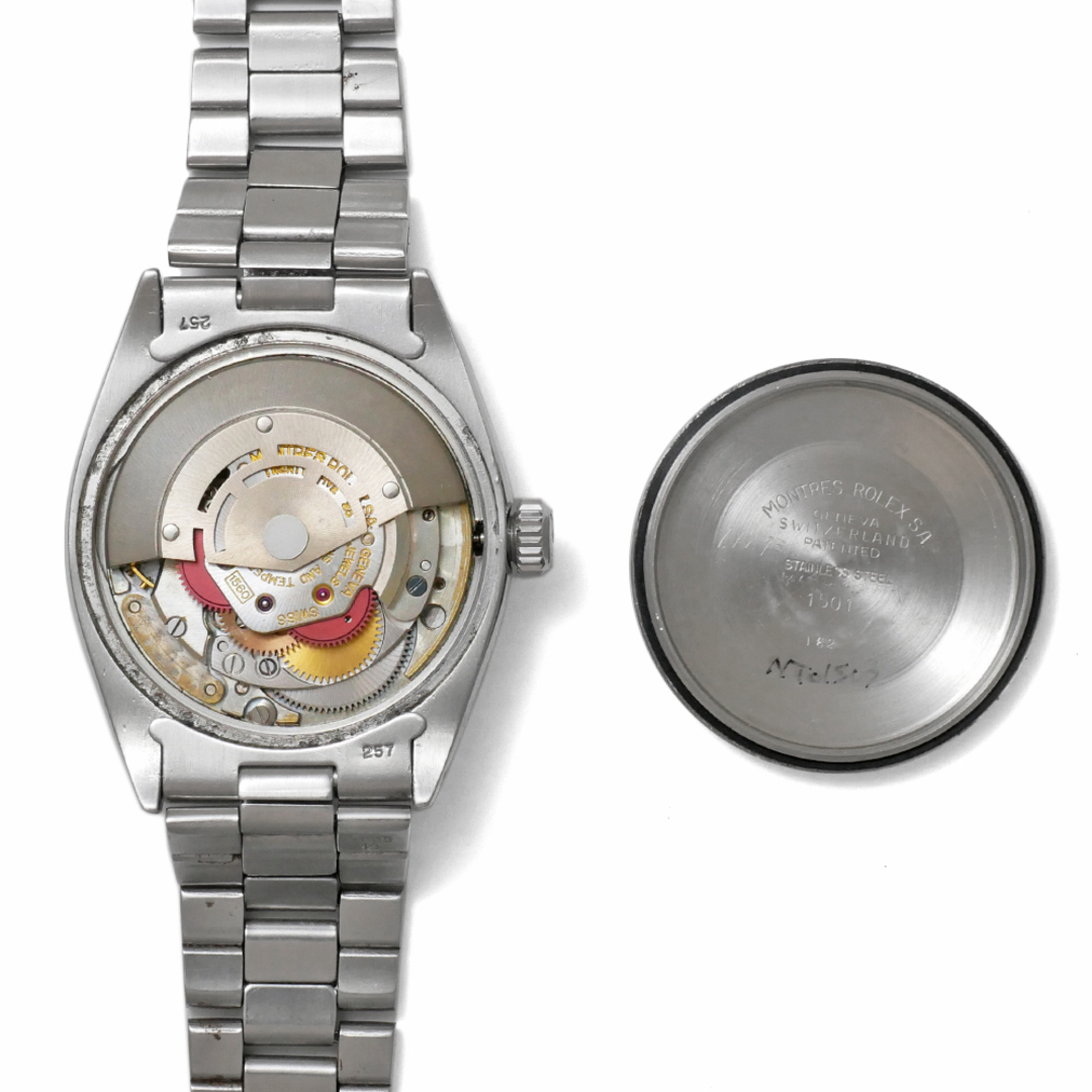 ROLEX(ロレックス)のROLEX オイスターパーペチュアル デイト Ref.1501 アンティーク品 メンズ 腕時計 メンズの時計(腕時計(アナログ))の商品写真