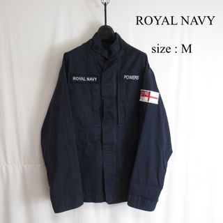 ヴィンテージ(VINTAGE)の90s - 00s イギリス軍 コンバットジャケット ロイヤルネイビー 海軍 M(ミリタリージャケット)