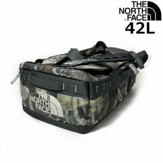 ザノースフェイス(THE NORTH FACE)のノースフェイス ボストンバッグ US限定(42L)茶 総柄 180626(ボストンバッグ)