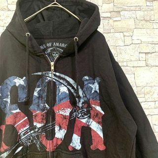 SONS OF ANARCHY サンズオブアナーキー スカルパーカー 2XL(パーカー)